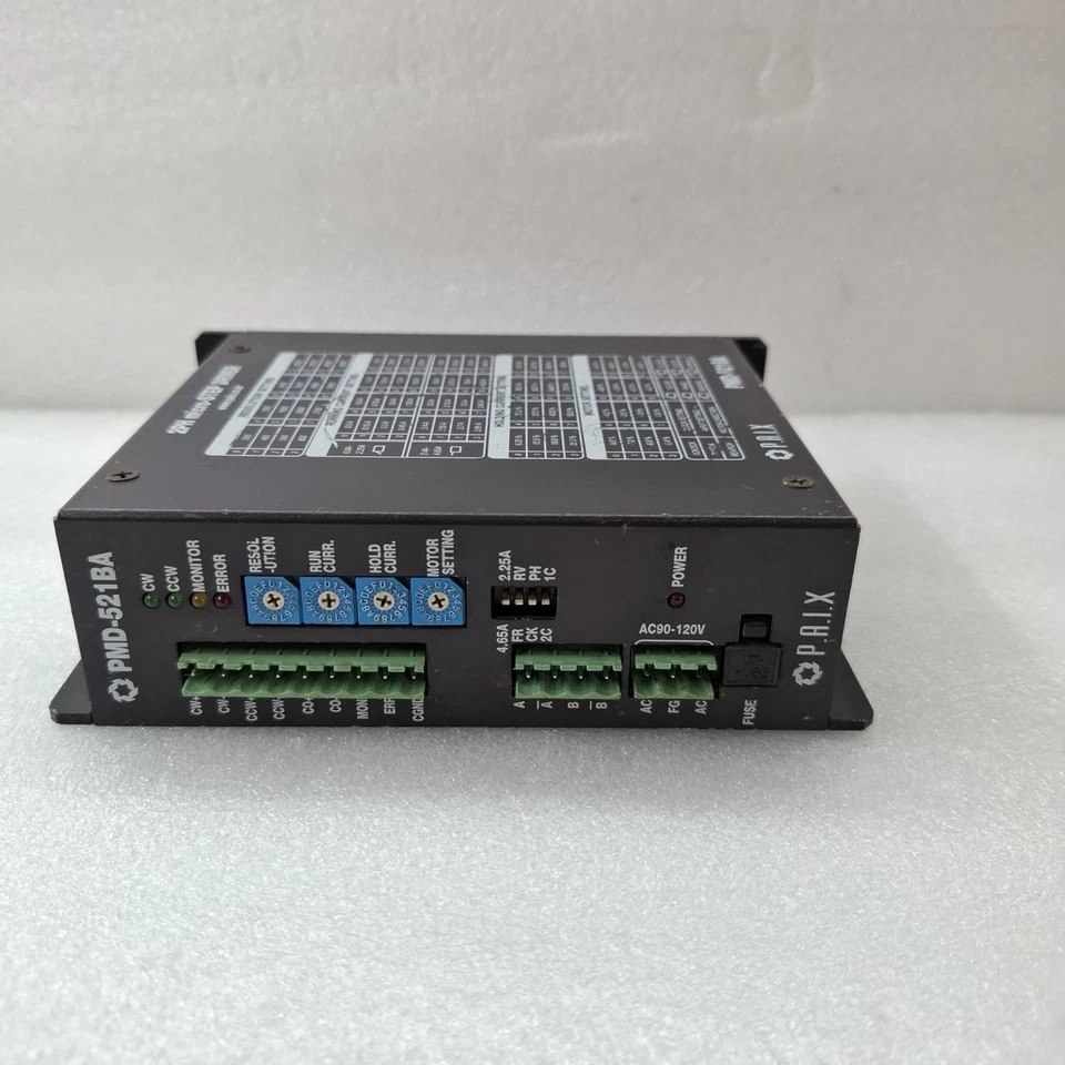 P.A.I.X PMD-521BA 2PH MICRO-STEP DRIVER 1007_0134 PMD-521BA